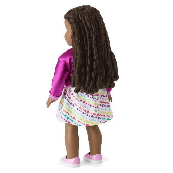 American Girl Doll #67 Black Hair Dark Skin Brown Eyes Truly Me, New-in-Pack - Picture 2 of 4